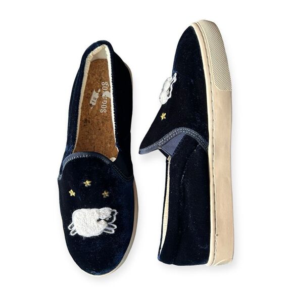 Soludos Sheep Velvet Shoes NWOT - Picture 1 of 9